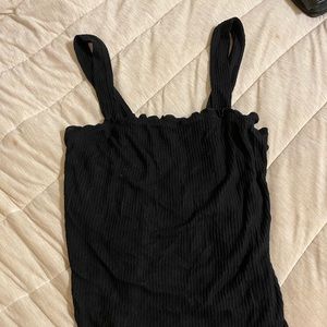 AMERICAN EAGLE BASIC BLACK TANK